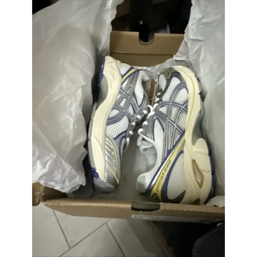 New Men's Size 7.5 Asics GT-2160 White Blue Violet 1203A275-109 Women's Size 9